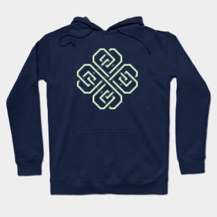 Celtic Four Leaf Clover Hoodie